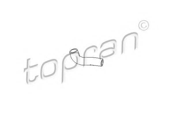 TOPRAN 721796 Шланг, воздухоотвод крышки головки цилиндра