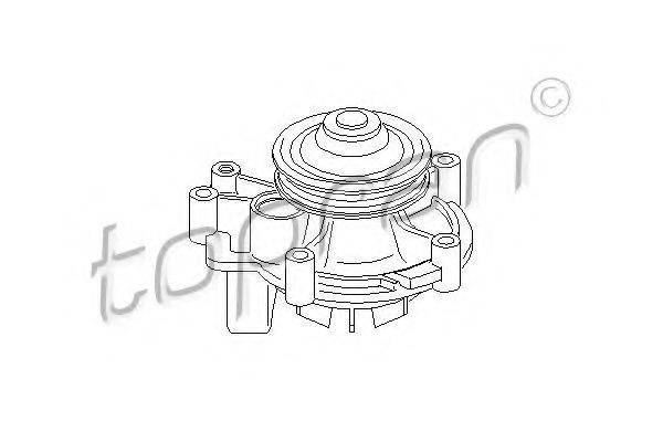 TOPRAN 721890 Водяной насос