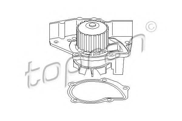 TOPRAN 721218 Водяной насос