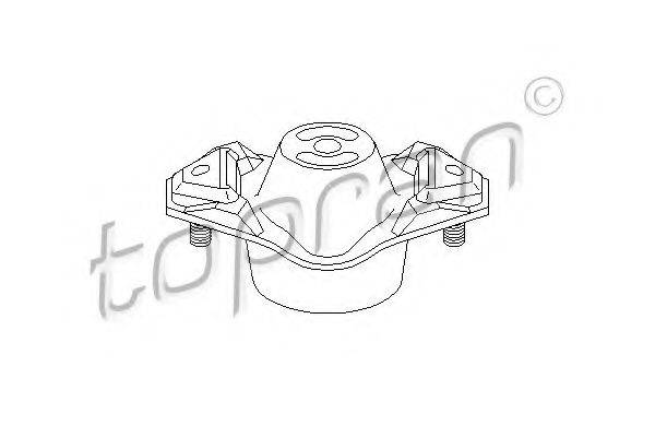 TOPRAN 720360 Подвеска, двигатель