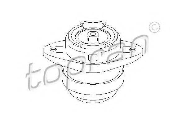 TOPRAN 720376 Подвеска, двигатель