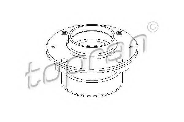 TOPRAN 722253 Ступица колеса