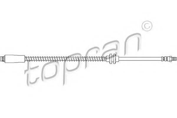TOPRAN 720931 Тормозной шланг