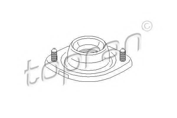 TOPRAN 721204 Опора стойки амортизатора