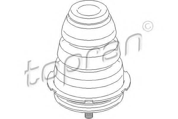 TOPRAN 721803 Буфер, балка моста