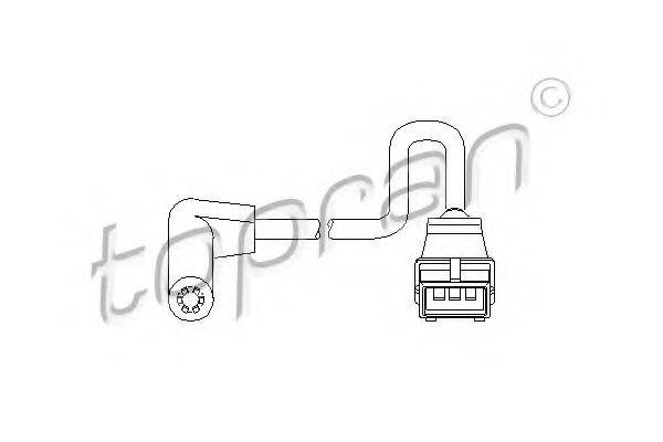 TOPRAN 721693 Датчик частоты вращения, управление двигателем