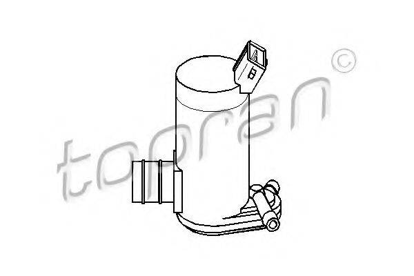 TOPRAN 720301 Водяной насос, система очистки окон