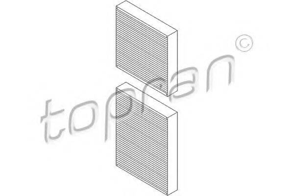 TOPRAN 720336 Фильтр, воздух во внутренном пространстве