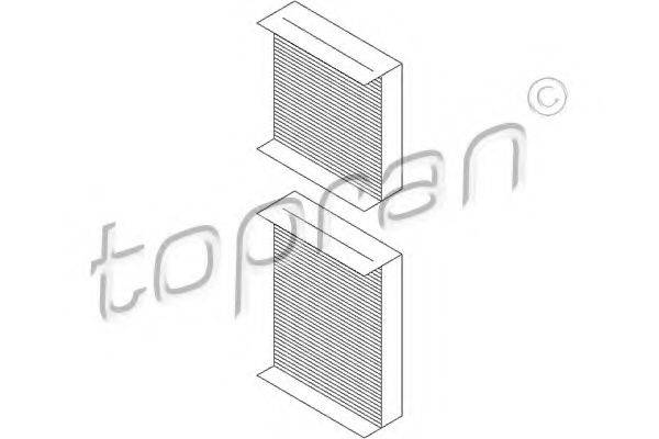 TOPRAN 720337 Фильтр, воздух во внутренном пространстве