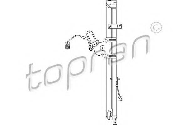 TOPRAN 721765 Подъемное устройство для окон