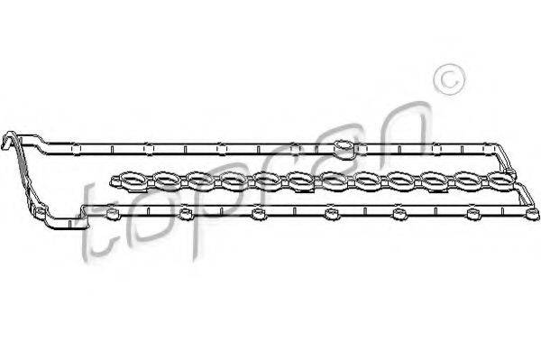 TOPRAN 501254 Прокладка, крышка головки цилиндра