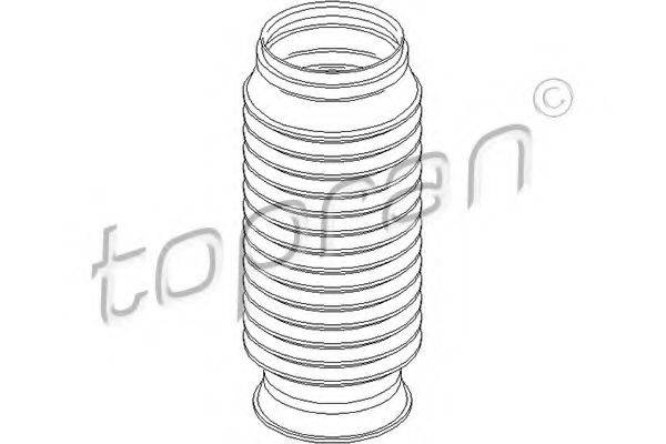 TOPRAN 207917 Защитный колпак / пыльник, амортизатор
