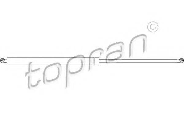 TOPRAN 700704 Газовая пружина, крышка багажник