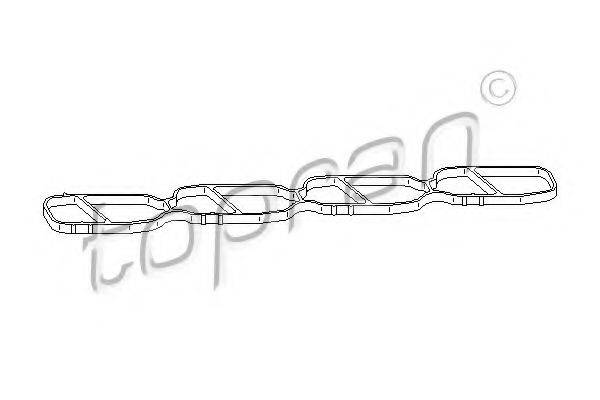 TOPRAN 207616 Прокладка, впускной коллектор