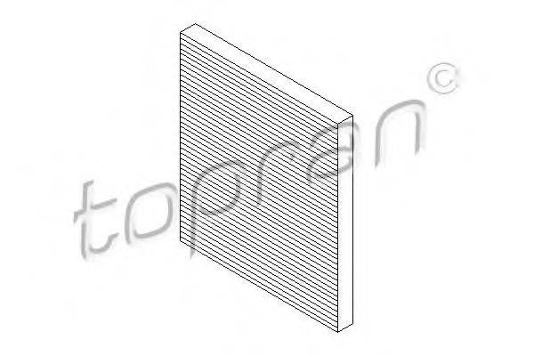 TOPRAN 303997 Фильтр, воздух во внутренном пространстве