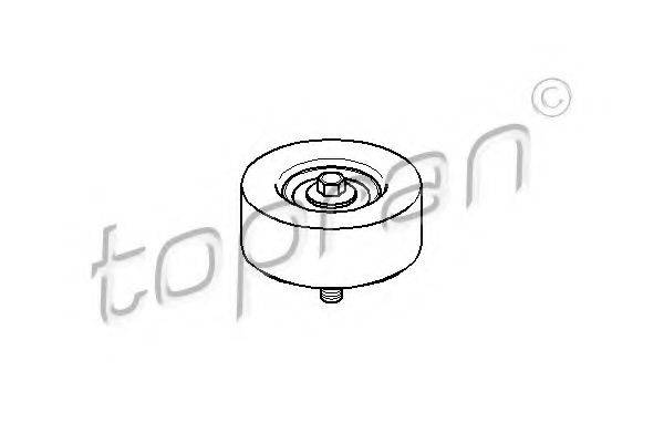 TOPRAN 304116 Паразитный / ведущий ролик, поликлиновой ремень