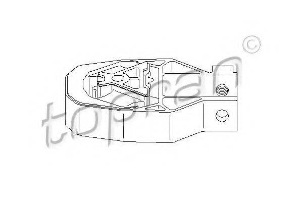 TOPRAN 304018 Подвеска, ступенчатая коробка передач