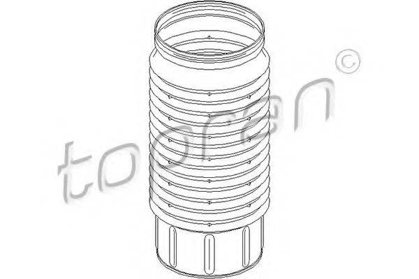 TOPRAN 722760 Защитный колпак / пыльник, амортизатор