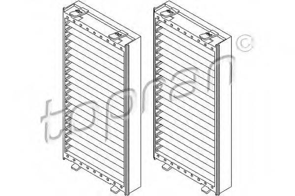 TOPRAN 501652 Фильтр, воздух во внутренном пространстве
