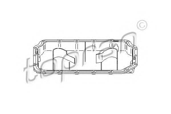 TOPRAN 112859 Масляный поддон