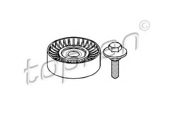 TOPRAN 722427 Паразитный / ведущий ролик, поликлиновой ремень
