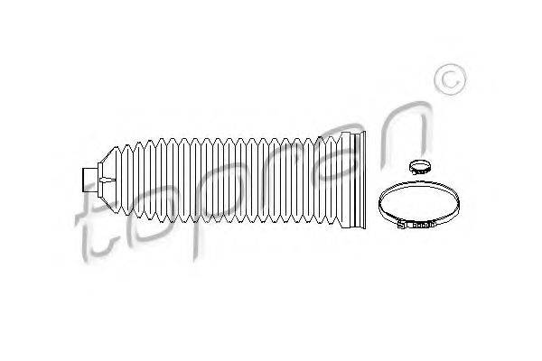 TOPRAN 401813 Комплект пылника, рулевое управление