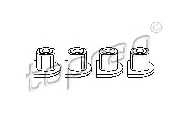 TOPRAN 407823 Подвеска, рулевое управление
