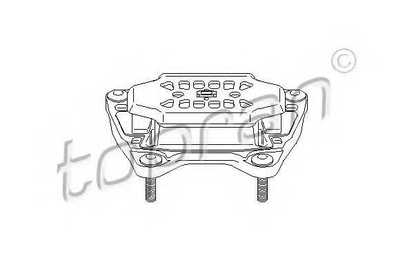 TOPRAN 113362 Подвеска, ступенчатая коробка передач