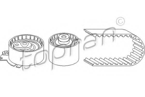 TOPRAN 722797 Комплект ремня ГРМ