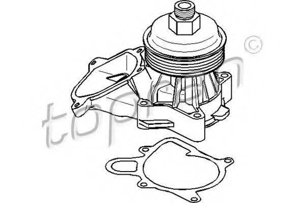 TOPRAN 501686 Водяной насос