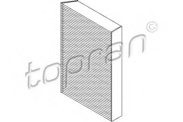 TOPRAN 700743 Фильтр, воздух во внутренном пространстве