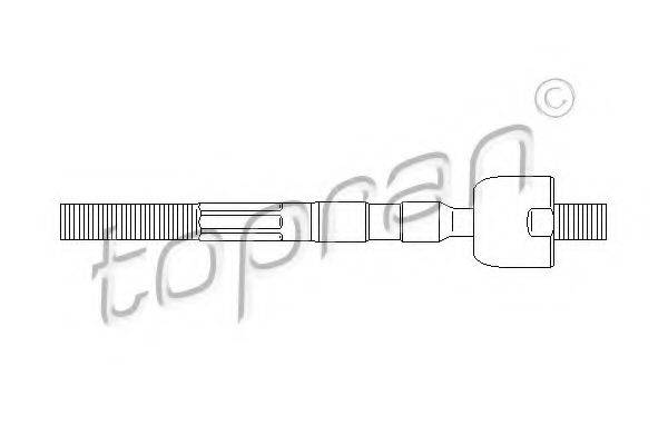 TOPRAN 700715 Осевой шарнир, рулевая тяга