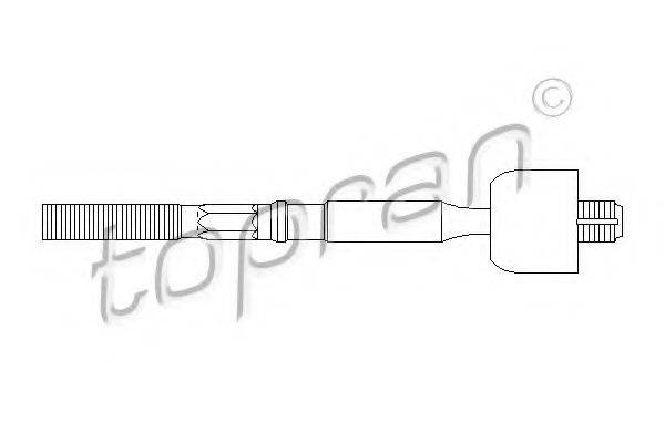 TOPRAN 700753 Осевой шарнир, рулевая тяга