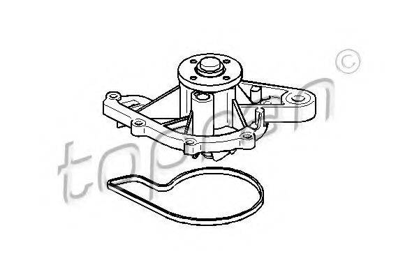 TOPRAN 407922 Водяной насос