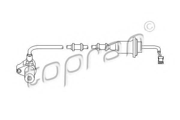 TOPRAN 407758 Датчик, частота вращения колеса