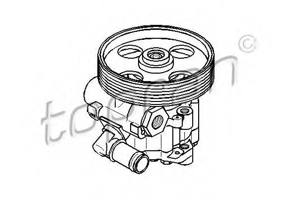 TOPRAN 722819 Гидравлический насос, рулевое управление