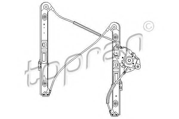 TOPRAN 501824 Подъемное устройство для окон