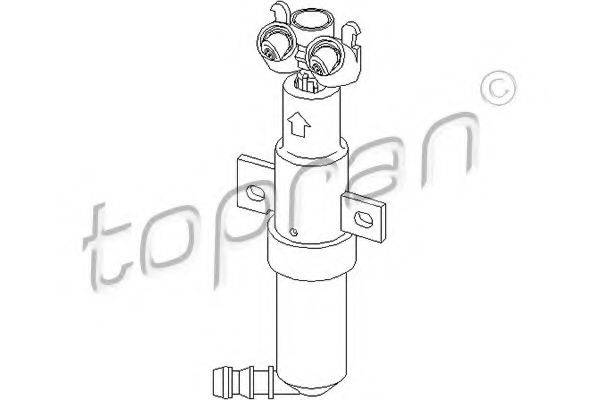 TOPRAN 113438 Распылитель воды для чистки, система очистки фар