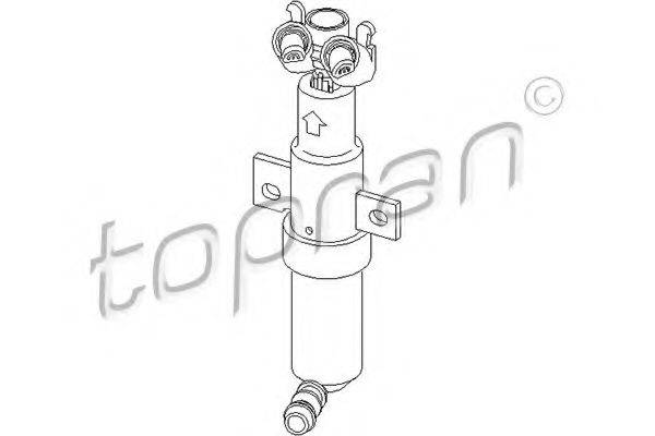 TOPRAN 113439 Распылитель воды для чистки, система очистки фар