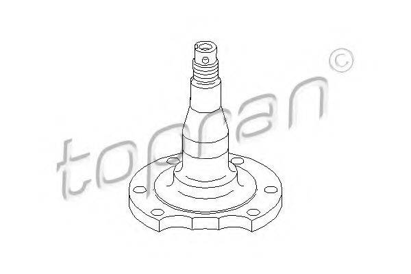TOPRAN 111407 Ступица колеса