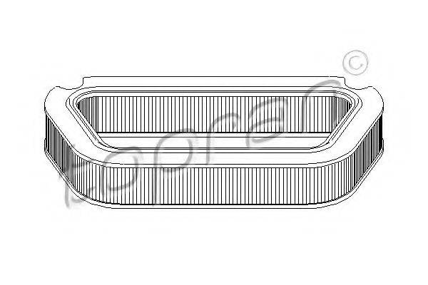 TOPRAN 113276 Фильтр, воздух во внутренном пространстве