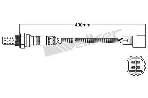 WALKER PRODUCTS 25024487 Лямбда-зонд