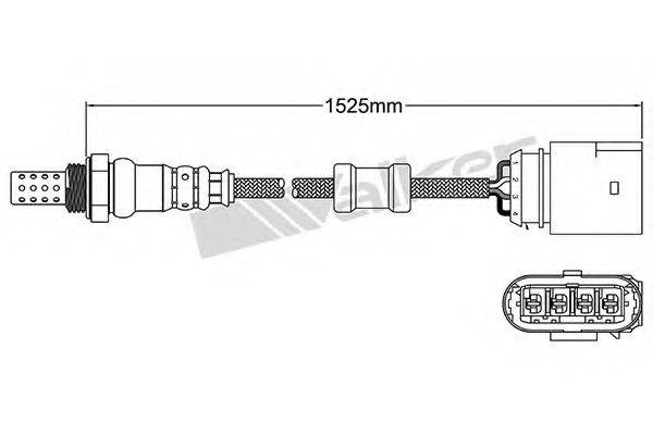 WALKER PRODUCTS 25024493 Лямбда-зонд