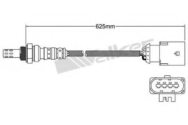 WALKER PRODUCTS 25024775 Лямбда-зонд