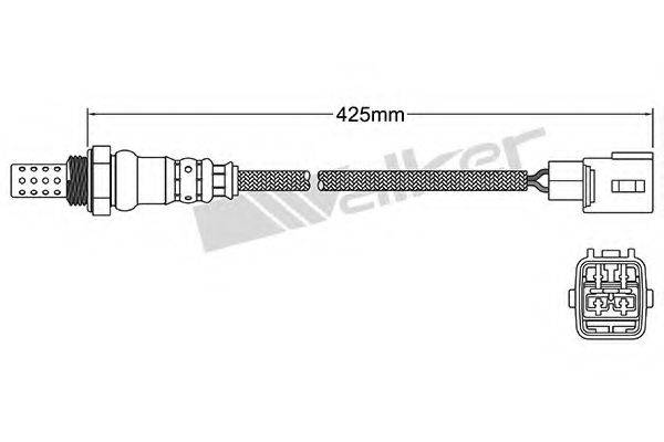 WALKER PRODUCTS 25024710 Лямбда-зонд