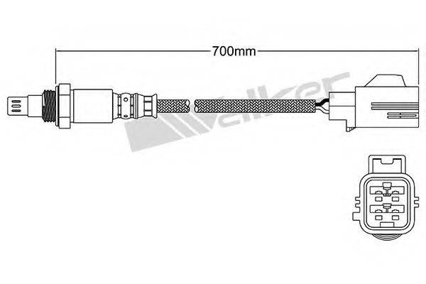 WALKER PRODUCTS 25054026 Лямбда-зонд