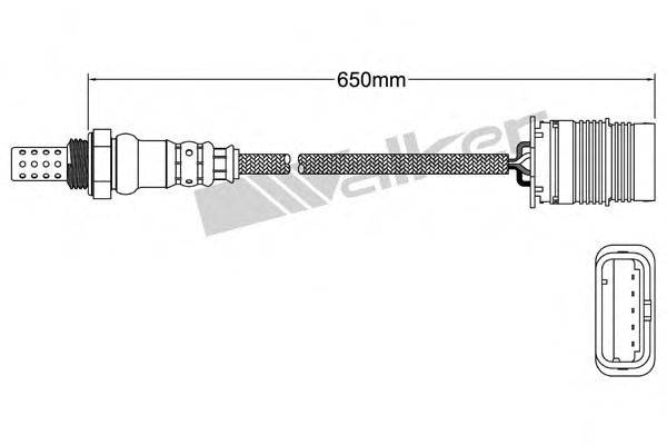 WALKER PRODUCTS 250241027 Лямбда-зонд