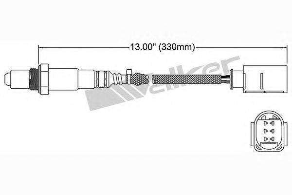 WALKER PRODUCTS 25025088 Лямбда-зонд