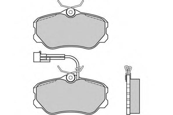 E.T.F. 120385 Комплект тормозных колодок, дисковый тормоз