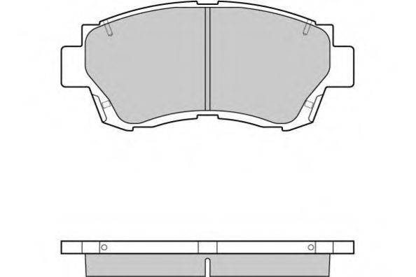 E.T.F. 120635 Комплект тормозных колодок, дисковый тормоз